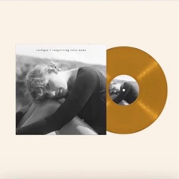 Taylor Swift Other - NEW Taylor Swift Cardigan Gold Vinyl